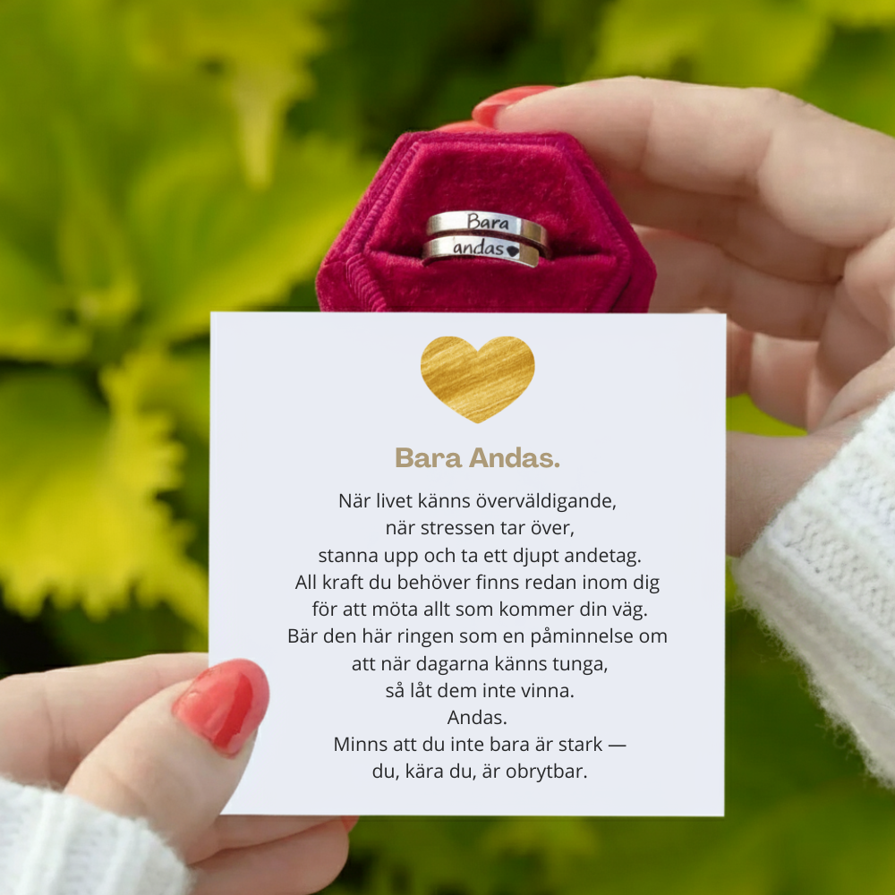 Bara andas-ring