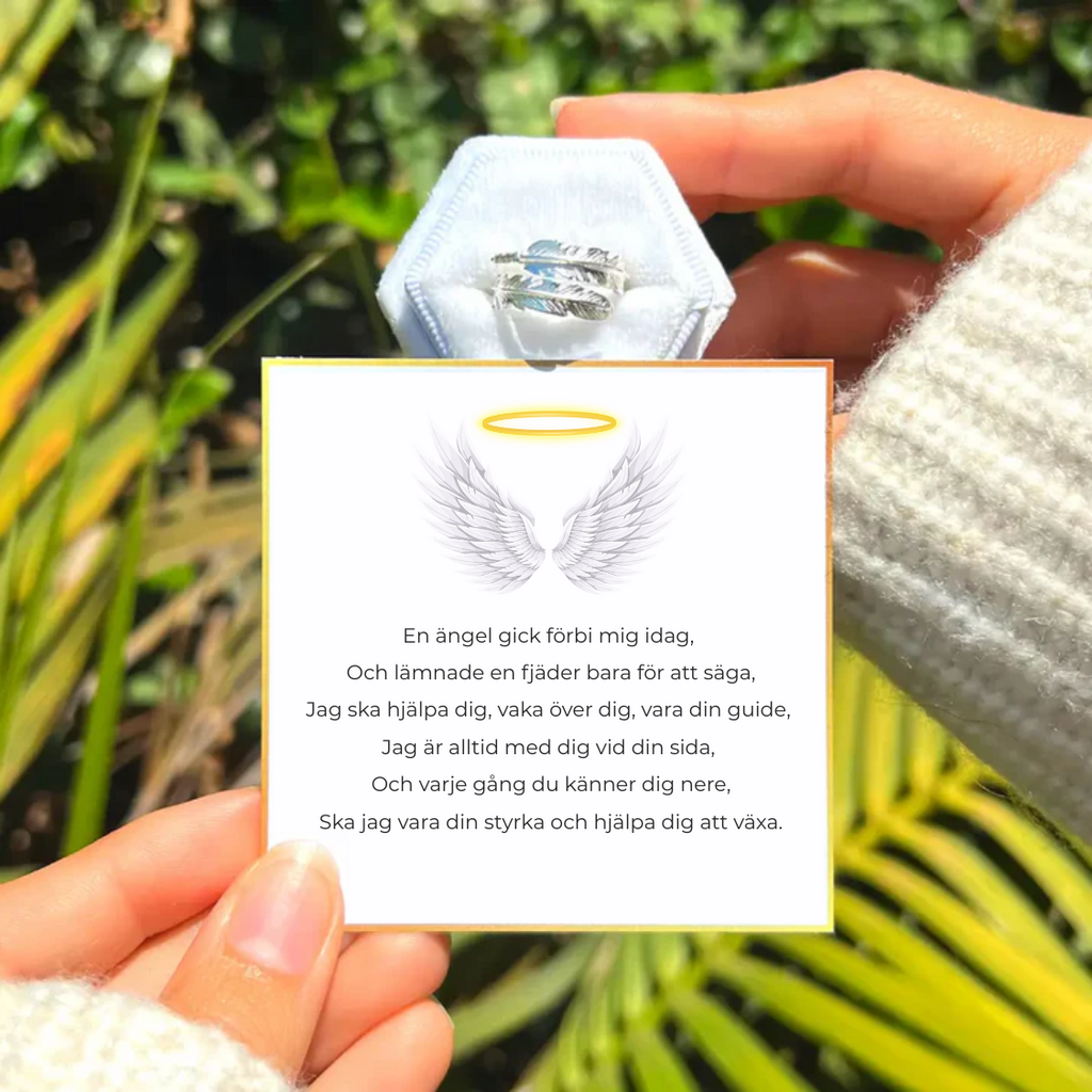 Fjäder från en ängels ring